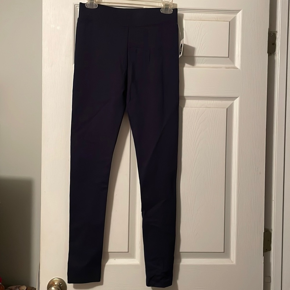 Brand new navy thick leggings with tags
